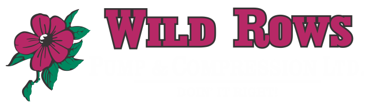 Wild Rows Pump and Compression Logo Reverse